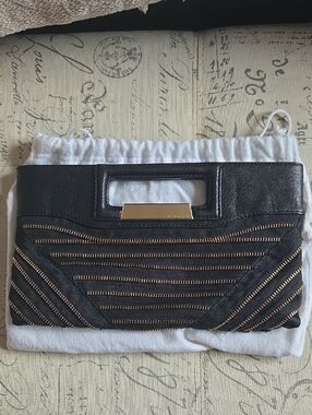Bcbgmaxazria Zippered Clutch